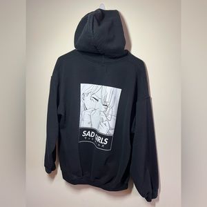 Unisex Animebae Sad girls Hoodie